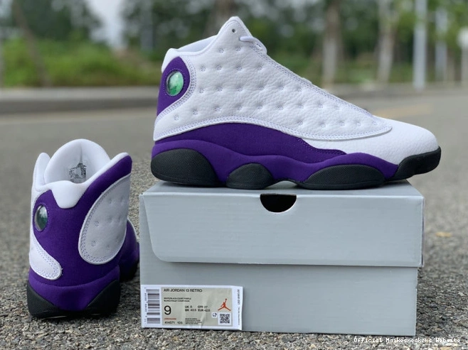 Official Maikesneakers Jordan 414571-105 Lakers 13 Air 0703